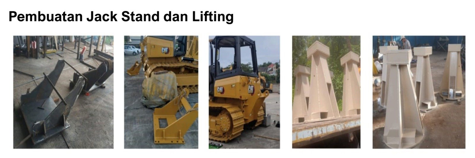 Pembuatan Jack Stand & Lifting